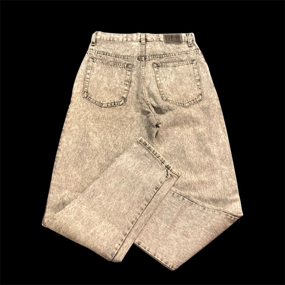 Vintage Y2K Brittania Jeans Black Acid Wash Denim Pants Men's 31X33 (Fits 30x33)
